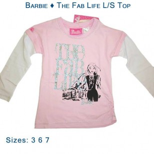 Barbie - The Fab Life Long Sleeve Top