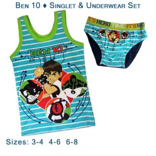 Ben 10 - Singlet & Underwear Set