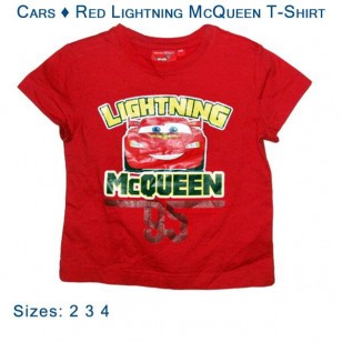 Cars - Red Lightning McQueen T-Shirt