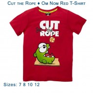 Cut the Rope - Om Nom Red T-Shirt