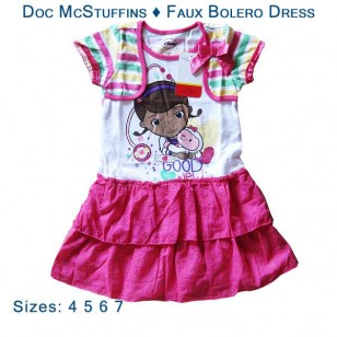 Doc McStuffins - Faux Bolero Dress
