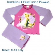 TinkerBell - Pink/Purple Pyjamas
