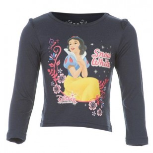 Disney Princess - Snow White Navy Long Sleeve Top