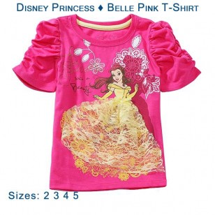 Disney Princess - Belle Pink T-Shirt