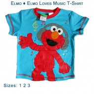 Elmo - Elmo Loves Music T-Shirt