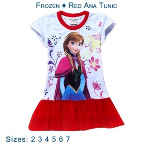 Frozen - Red Anna Tunic