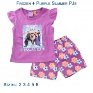 Frozen - Purple Summer PJs