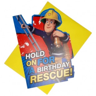 Fireman Sam - Birthday Card