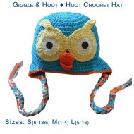 Giggle & Hoot - Hoot Crochet Hat