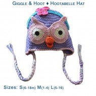 Giggle & Hoot - Hootabelle Crochet Hat