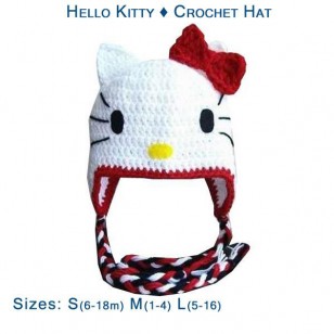 Hello Kitty - Crochet Hat