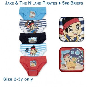 Jake & the Neverland Pirates - 5pk Briefs