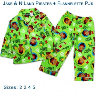 Jake & the Neverland Pirates - Flannelette PJs