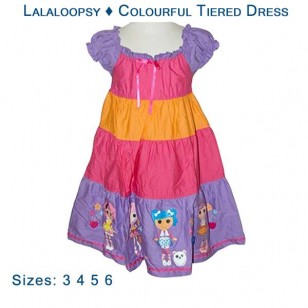Lalaloopsy - Colourful Tiered Dress