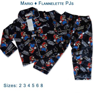 Mario - Flannelette PJs