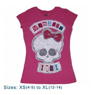 Monster High - Pink Skull T-Shirt