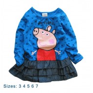 Peppa Pig - I Am Peppa Blue Dress