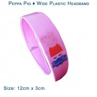 Peppa Pig - Wide Plastic Headband