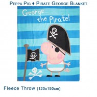 Peppa Pig - Pirate George Blanket 