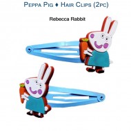 Peppa Pig - Rebecca Rabbit Hair Clips (2pc)