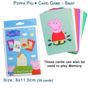 Peppa Pig - Card Game - Snap