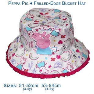 Peppa Pig - Frilled-Edge Bucket Hat