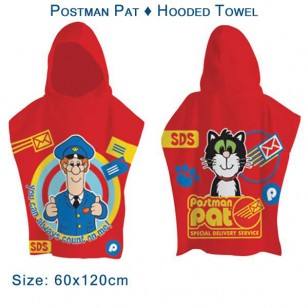 Postman Pat - Hooded Towel
