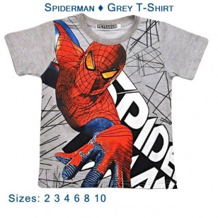 Spiderman - Grey T-Shirt
