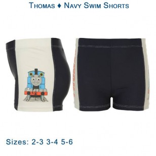Thomas - Navy Swim Shorts