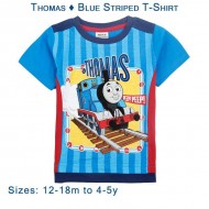 Thomas - Blue Striped T-Shirt