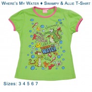 Where's My Water - Swampy & Allie T-Shirt
