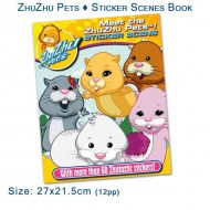 ZhuZhu Pets - Sticker Scenes Book